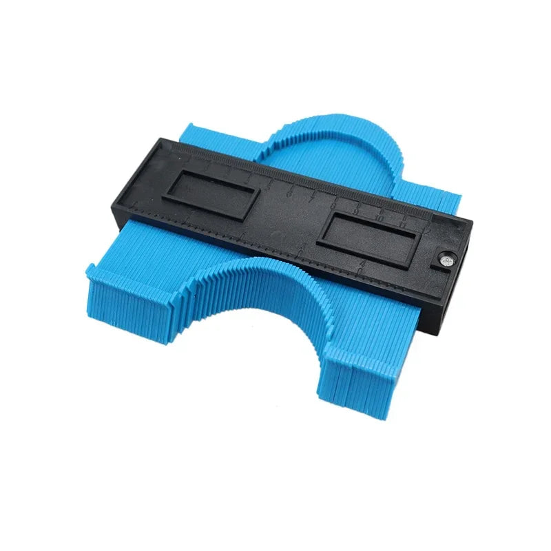 5Inch Plastic Shape Contour Duplicator Profile Percision Measuring Tool Template Contour Copy for Wood Working Painting