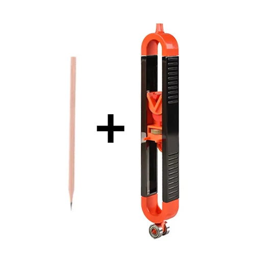 5Inch Plastic Shape Contour Duplicator Profile Percision Measuring Tool Template Contour Copy for Wood Working Painting