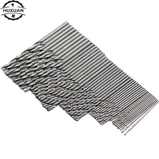 50Pcs/Lot Drill Bits for Metal Wood Working HSS Steel Straight Shank 1-3Mm Twist Drill Bit Power Tools Wholesale