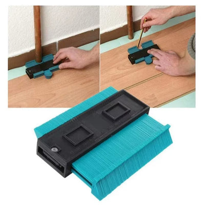 5Inch Plastic Shape Contour Duplicator Profile Percision Measuring Tool Template Contour Copy for Wood Working Painting