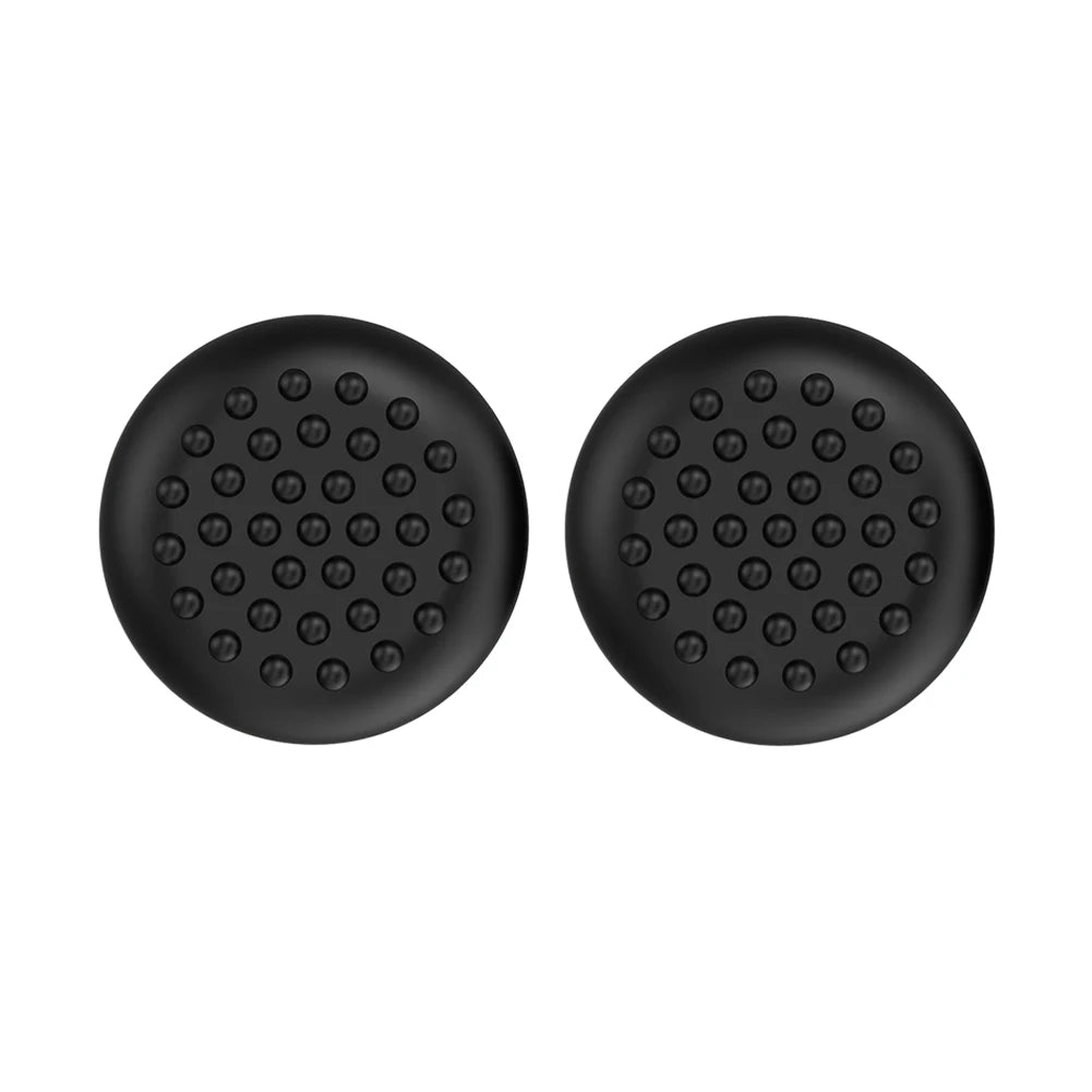 1 Pair Silicone Controller Grips Cover Anti-Fall Joystick Covers Non-Slip with Adjustable Strap for Meta Quest 3 VR Accessories
