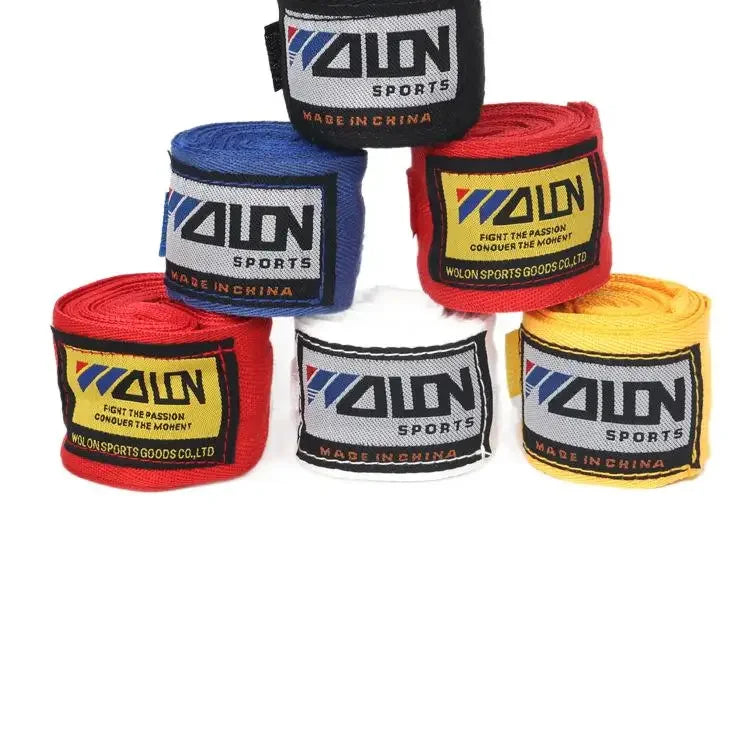 1 Pair 3/5M Cotton Boxing Bandage Wrist Wraps Combat Protect Sport Kickboxing Muay Thai Handbands Training Competition Gloves