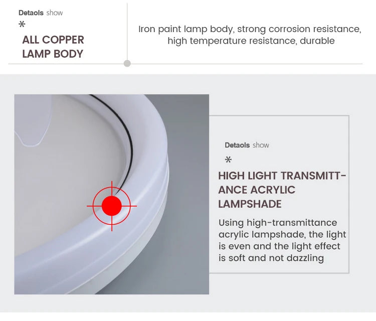 120W LED Ceiling Light Ceiling Fan  Modern Simple Home Bedroom Remote Control Dimmable Fan Light