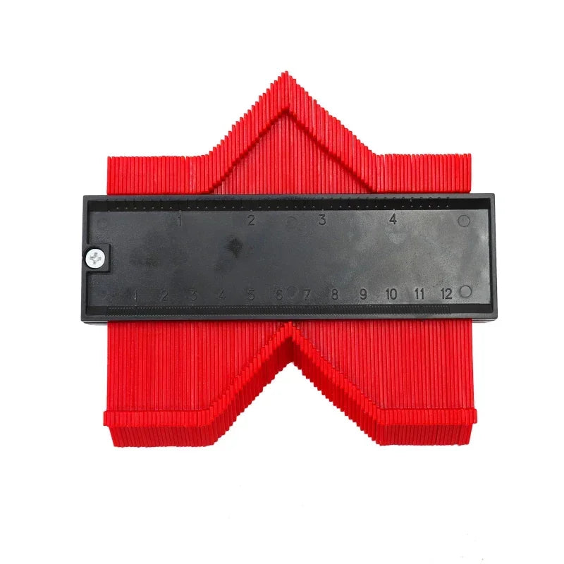 5Inch Plastic Shape Contour Duplicator Profile Percision Measuring Tool Template Contour Copy for Wood Working Painting